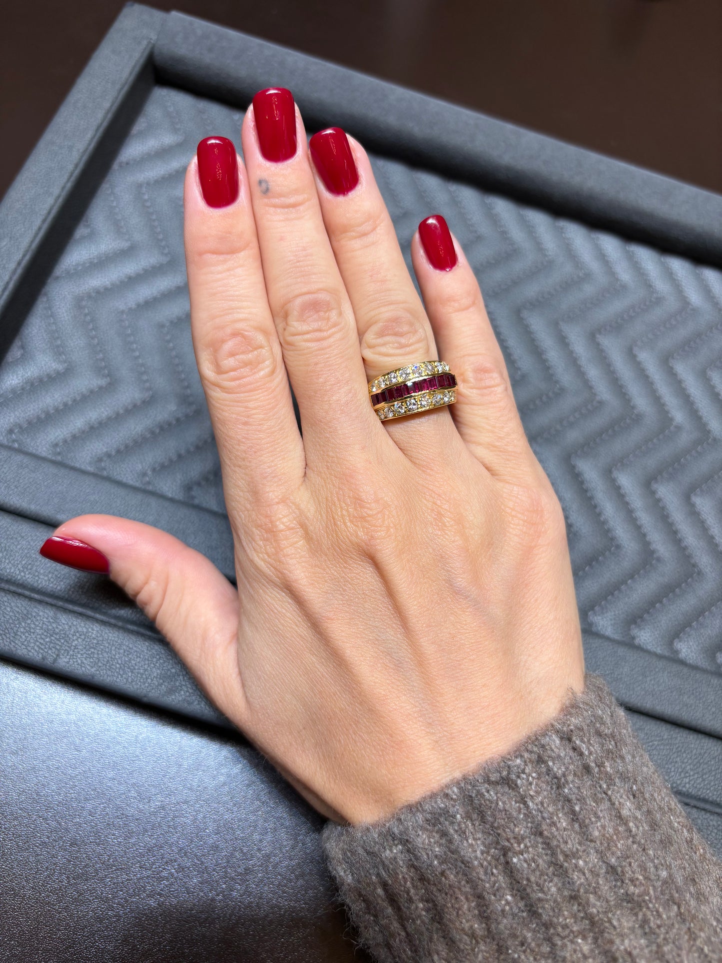 Vintage rubies