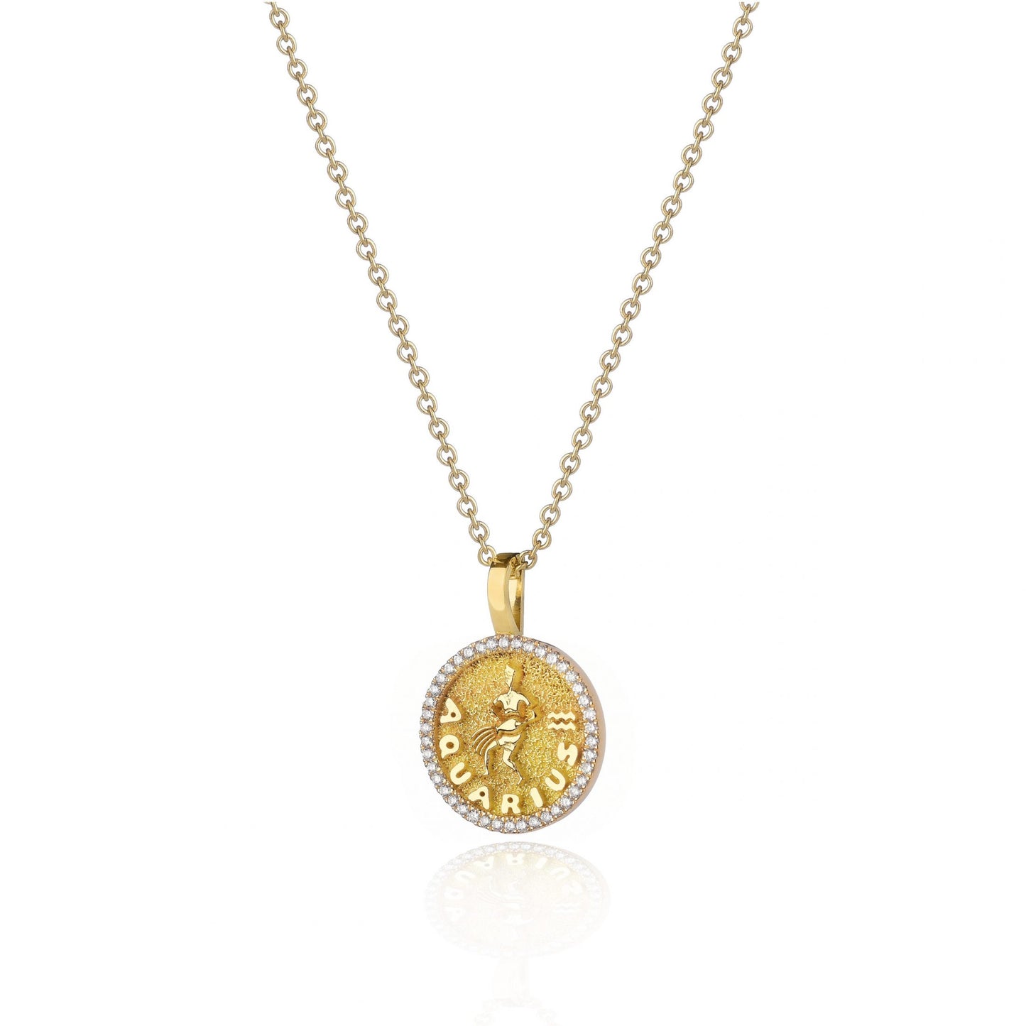 Zodiac pendant Aquarius