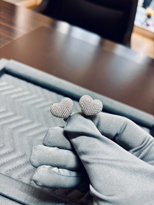 Heart earrings